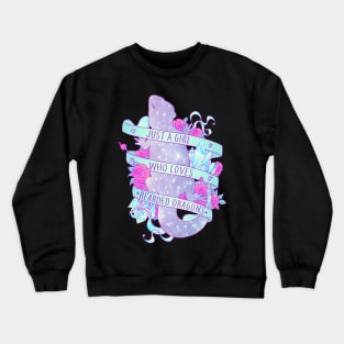 Just a Girl Who Loves Bearded Dragons Crewneck Sweatshirt